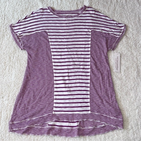 Soft Surroundings Lakkari Stripe Tunic Small NEW - Picture 5 of 5